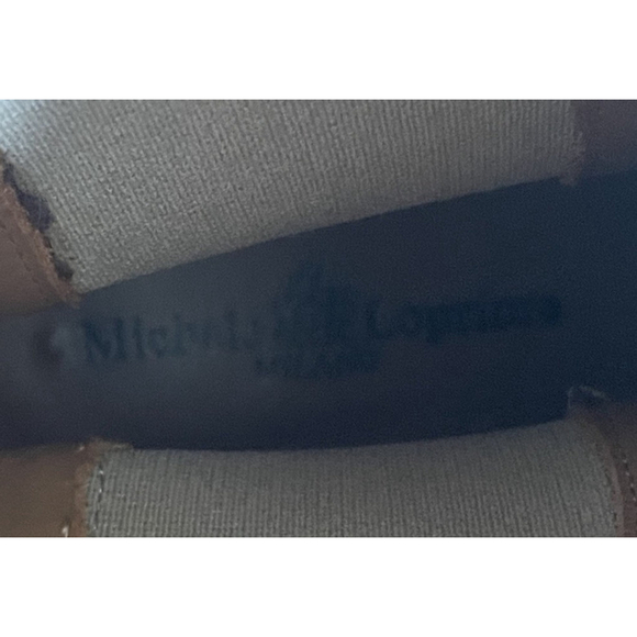 Michele Lopriore Women’s Euro 37 US 6.5 Light Tan Suede Lug Sole Combat Boot - Picture 12 of 12